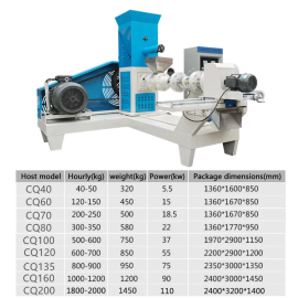 Animal feed extruder DGP-40, CQ-40