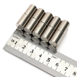 20pcs N50 10mmx15mm Super Strong Round Rare Earth Neodymium Magnets