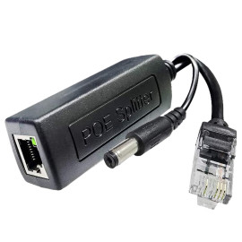 48V to 12V Active Isolated PoE Splitter IEEE802.3af/at 12v 2a Waterproof Gigabit POE Splitter for IP Camera