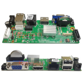 Плата XM Direct 4K NVR PCB HiSilicon CPU 1 * SATA HDD 16CH 4K 5MP каналов NVR Board для системы видеонаблюдения