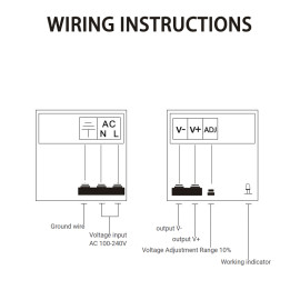 5V импульсный источник питания 100-240V AC to DC 5V 2A 10W